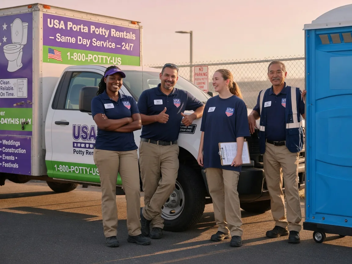 Porta Potty Rental company in Collinsville, OK